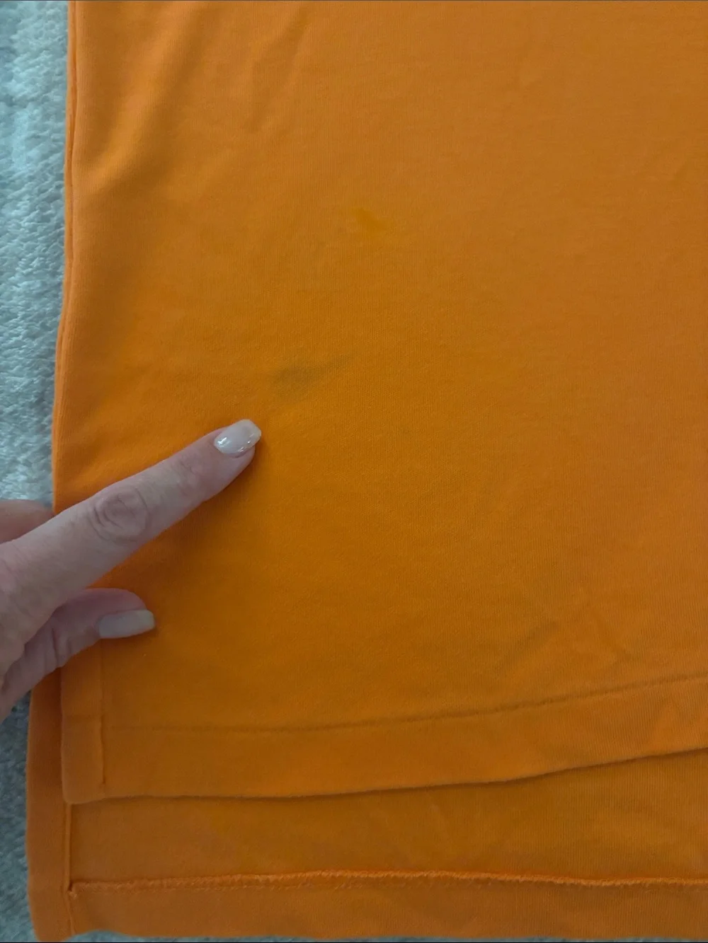 Ralph Lauren Orange Polo with Green Pony